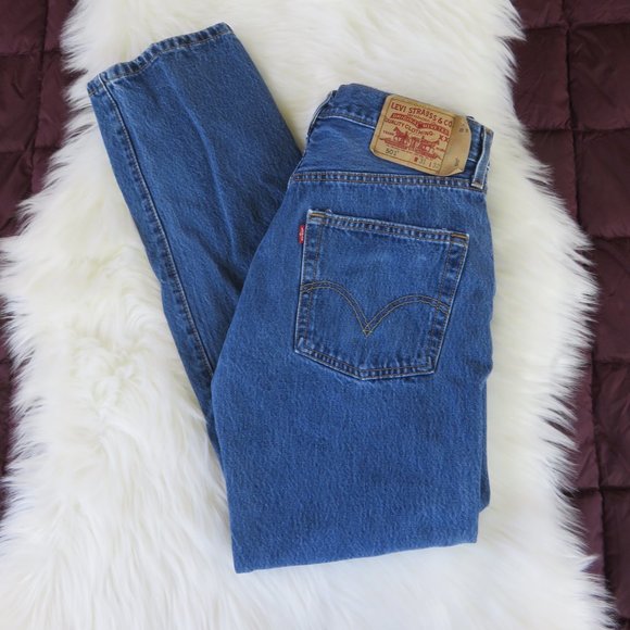 Levi's Denim - Vintage Levi’s 501 High Rise Button Down Jeans